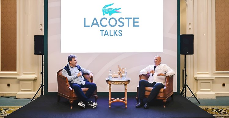 DUAYEN İŞ İNSANI SÜREYYA CİLİV  LACOSTE MÜŞTERİLERİ İLE BAŞARILARININ SIRRINI PAYLAŞTI