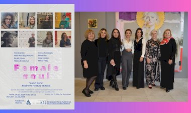 "Female Soul - Kadın Ruhu" Sergisi Kaş Sanat Galerisi'nde!