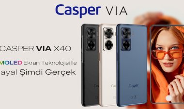 YÜKSEK PERFORMANSA VE YENİLİKÇİ TEKNOLOJİYE SAHİP CASPER VIA X40   SATIŞA ÇIKTI!
