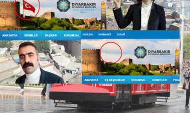 Web sitesindeki Türk bayrağını kaldıran Diyarbakır Büyükşehir Belediyesi tepkilerin ardından geri adım attı