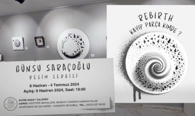 Günsu Saraçoğlu'nun "ReBirth – Kayıp Parça Kimde?" isimli Kişisel Sergisi Açıldı.