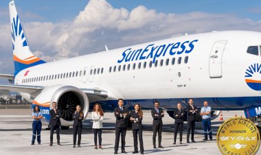 SunExpress, bu yıl da ‘Avrupa’nın En İyi Tatil Hava Yolu’ seçildi