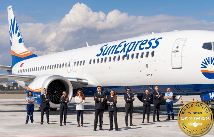 SunExpress, bu yıl da ‘Avrupa’nın En İyi Tatil Hava Yolu’ seçildi