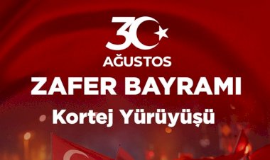 30 Ağustos Zafer Bayramı coşkusunu hep birlikte yaşıyoruz!