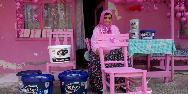 Isparta’nın ‘Barbie Teyzesi’ Sakine Akkul’un çağrısı   Filli Boya tarafından karşılık buldu