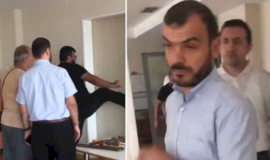 Bursa’da kadın öğretmenin kapısını kırdırtan müdür bir dönem İHH temsilciliği yapmış!