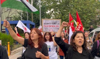 İncirlik Üssü'ne yürüyüşte sekizinci gün: Ankara sokakları "Katil NATO" sesiyle yankılandı