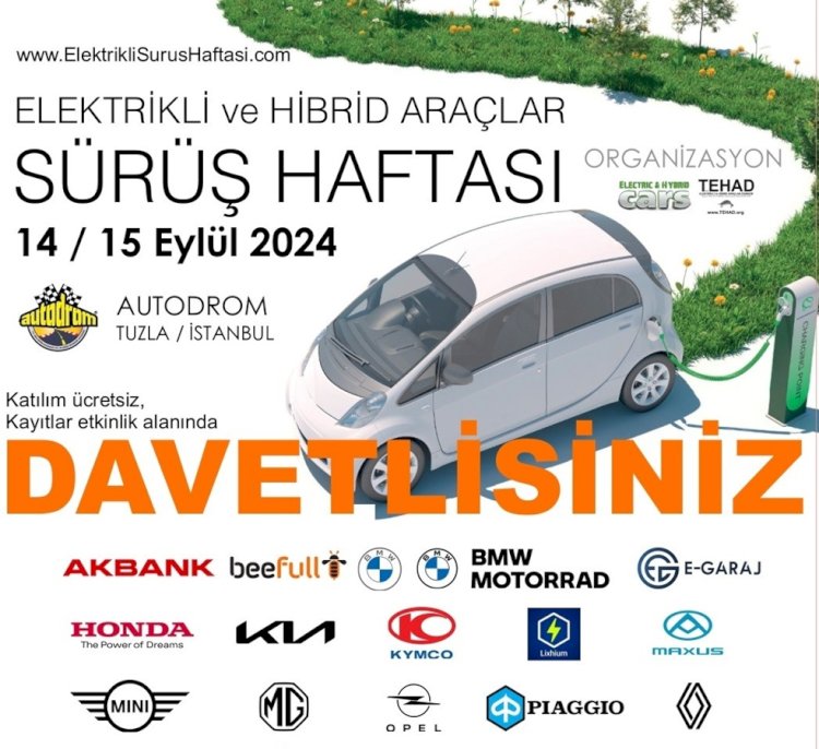 5. Elektrikli ve Hibrit Araçlar Haftası Açılış Töreni /