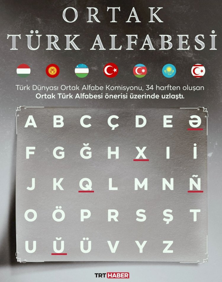 Türk dünyasının ortak alfabesi kabul edildi
