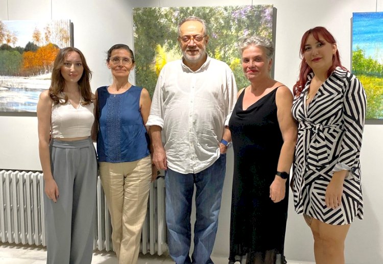 Evrim Sanat Galerisi'nde Mustafa Vural’ın “Angaje” Kişisel Sergisi Açıldı.