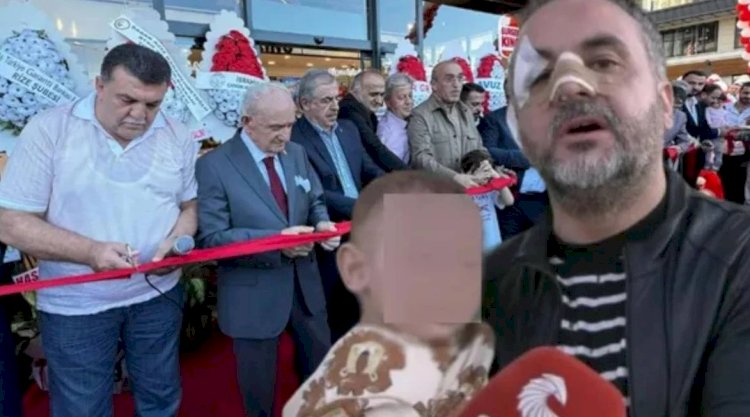 İsrail'i protesto etti, dayak yedi
