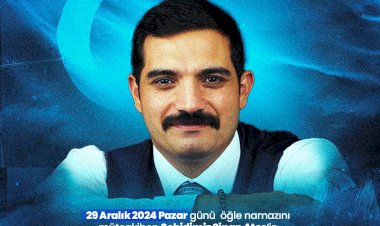 Şehit Sinan Ateş kabri başında dualarla yâd edilecektir.