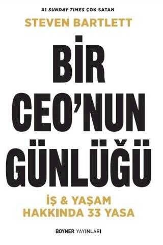 Bir Ceo’nun Günlüğü Steven Bartlett Boyner Yayınları