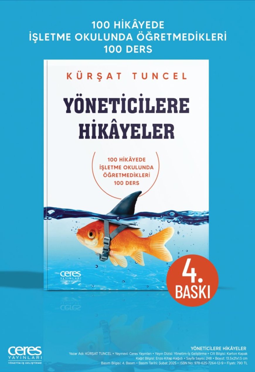 Ceres Yayınları Yöneticilere Hikayeler - Kürşat Tuncel