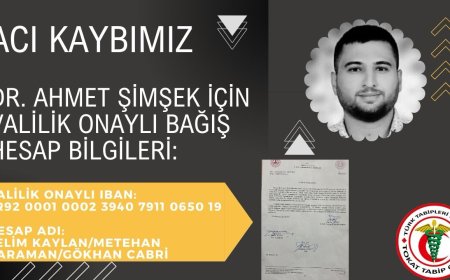 Genç Doktorun Ailesi İçin Yardım Kampanyası Başlatıldı