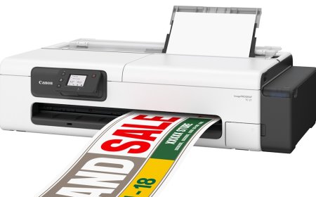 Canon, Kullanışlı ve Sürdürülebilir Yeni imagePROGRAF TC-21 ve TC-21M Geniş Format Yazıcılarını Tanıttı!