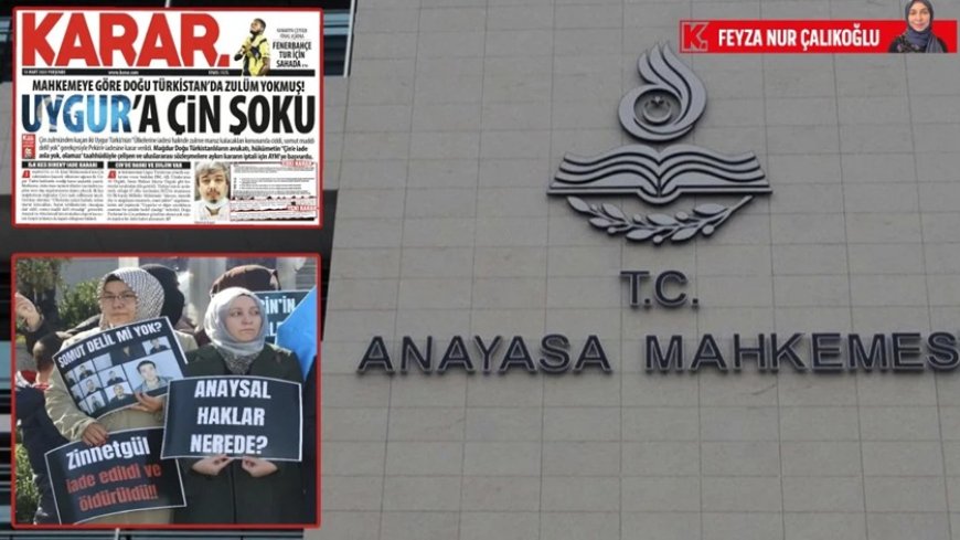 'Uygur Türkü'ne Çin'e sınır dışı' kararı verildi: Tedbir talebini AYM reddetti
