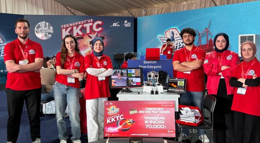 TEKNOFEST 2025’te Türkiye ikincisi oldular