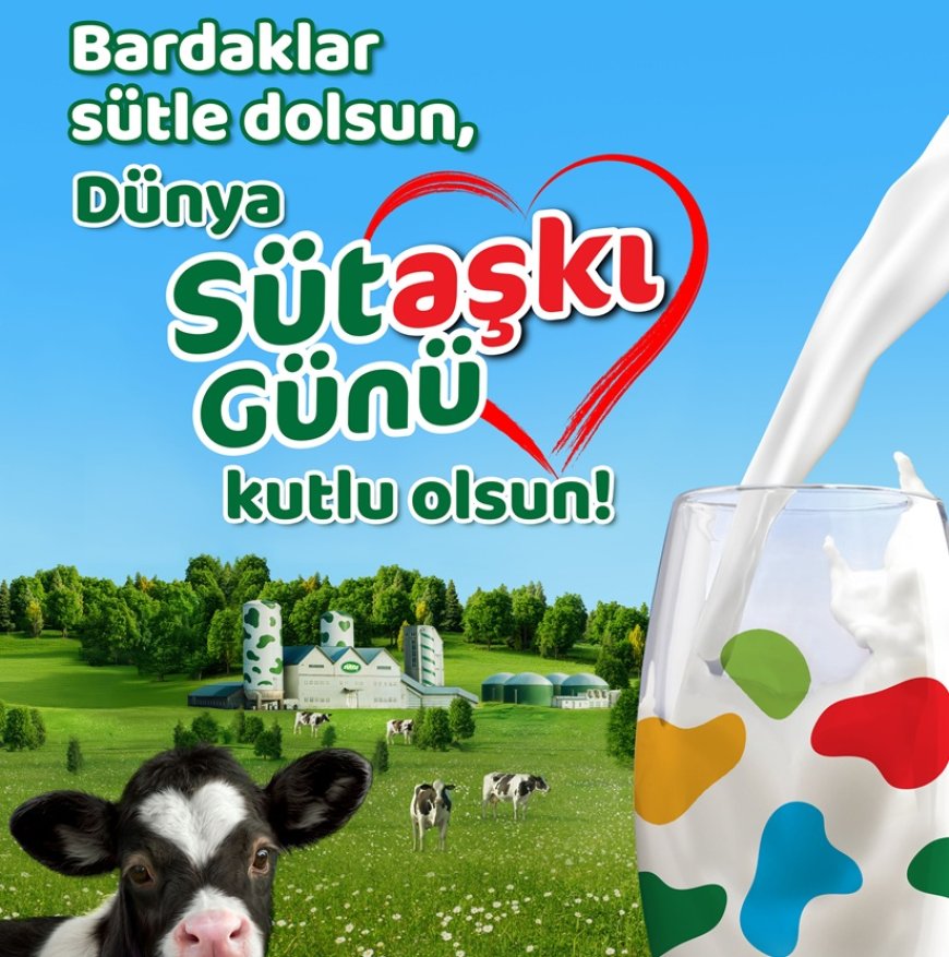 Sütaş’tan Dünya Süt Günü Mesajı: Sütün Bereketi Türkiye’nin Geleceğine Katkı Sağlıyor