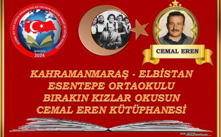 “Bırakın Kızlar Okusun” Kütüphanesi Kahramanmaraş Elbistan’da Açılıyor