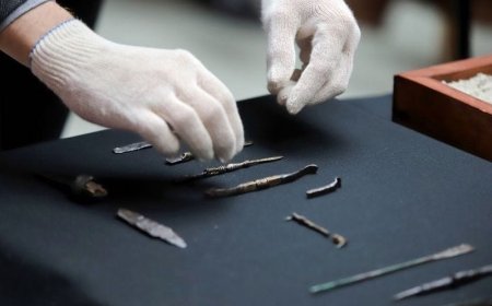 2.000 Yıllık Doktor Mezarında Roma Cerrahi Aletleri Bulundu