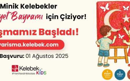 "Minik Kelebekler Cumhuriyet Bayramı için Çiziyor!"