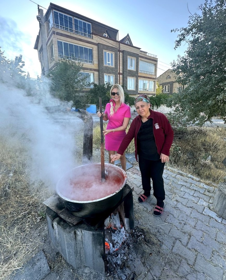 YAZDAN KIŞA ODUN ATEŞİNDE MENEMEN SOSU