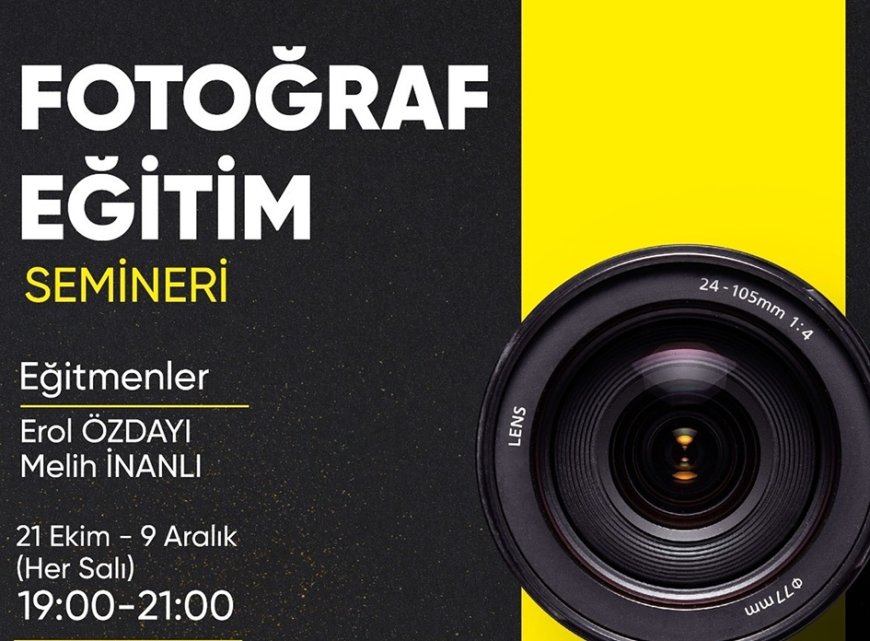 İzmir’de Fotoğraf Tutkunları İçin Eğitim Programı Başlıyor