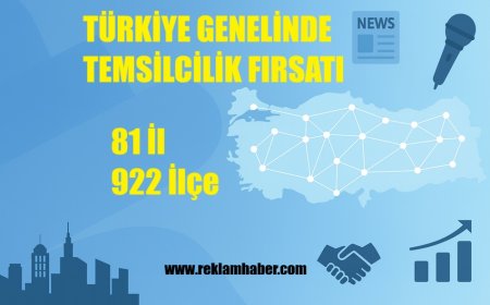 Ulusal Medya Gücü Yerelde Hizmetinizde: ReklamHaber, 81 İl ve Tüm İlçelere Temsilcilik Veriyor