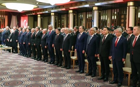 Beştepe'deki 29 Ekim programında dikkat çeken görüntü