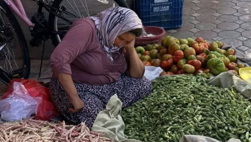 Bir Tezgâh, Üç Çuval Sebze ve Bir Ömür Emeğin Sessiz Tanığı