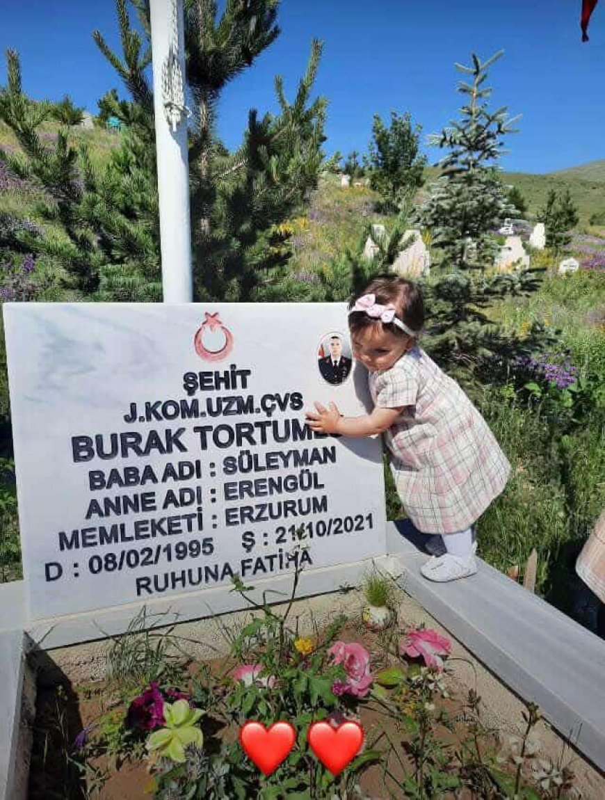 Şehit Uzman Çavuş Burak Tortumlu'ya Son Veda