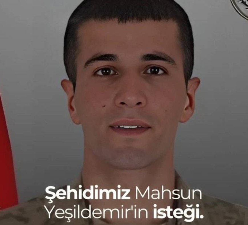 Şehit Mahsun Yeşildemir İle Veda: “Şehit Olursam Her Yerde Paylaşın Beni”