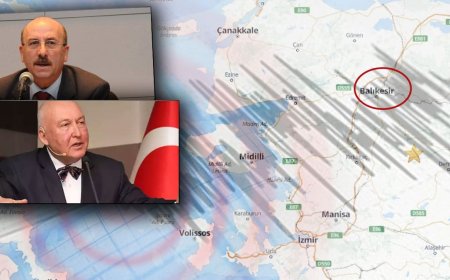 Prof. Dr. Ercan ve Prof. Dr. Tüysüz'den bu akşamki depremin ardından uyarı: Sındırgı fayı kudurdu