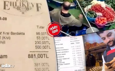 Limon 10, su 85, boyoz 350 TL... Vatandaşı bıktırdılar... Adisyon çılgınlığı