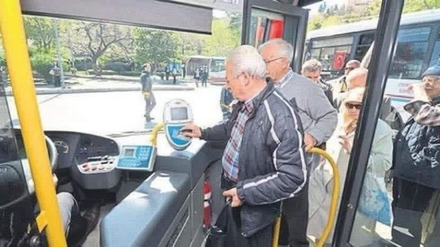 YAŞLILARIN OTOBÜSE BİNMESİNE KARŞI OLANLARA!