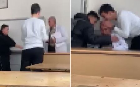 Öğrencilerin zorbalığına uğrayan o öğretmen hastaneden konuştu: Çok üzgünüm