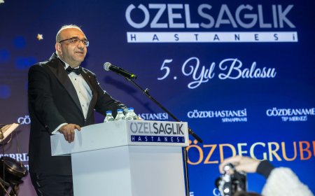 Özel Sağlık Hastanesi 5’inci yılını görkemli bir baloyla kutladı
