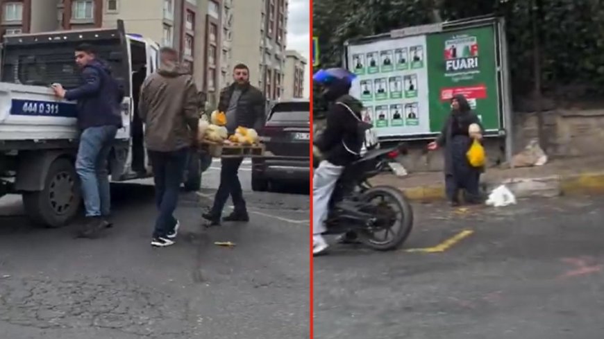 Bahçelievler’de seyyar satıcı denetimi sosyal medyada tepki çekti
