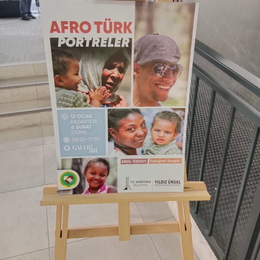 Karşıyaka’da “Afro Türkler” sergisi yoğun ilgi gördü