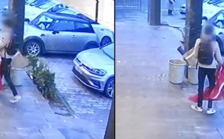 Beylikdüzü’nde Türk bayrağına saldırıya gözaltı: Koparıp yere atmış, üzerine basmıştı…