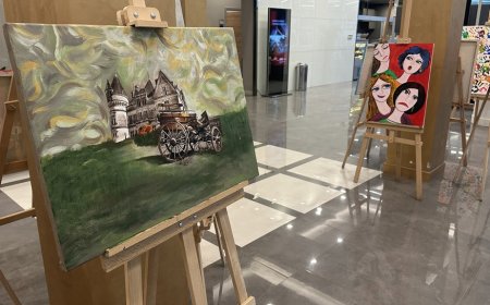 Kanser hastaları sanatla umudu yeniden çizdi