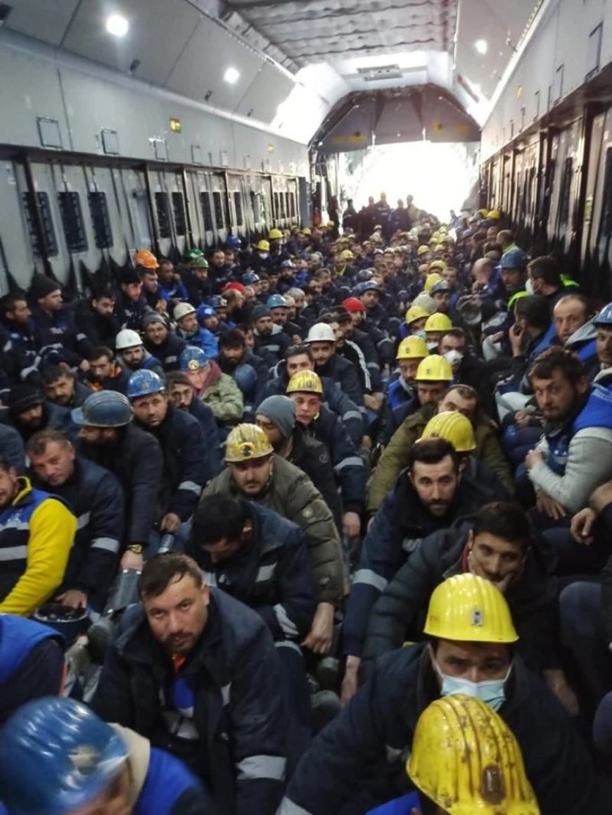 Depremin isimsiz kahramanları: Maden işçileri A400 M ile sahada