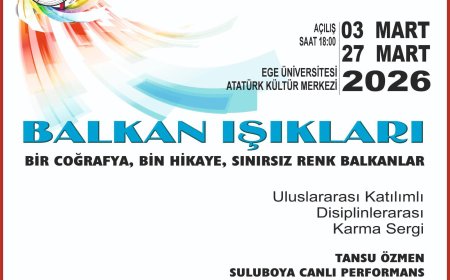 Balkan Işıkları sergisi AKM Konak’ta açıldı