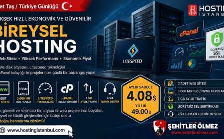 Bireysel hosting arayanlara NVMe destekli yeni ekonomik paket