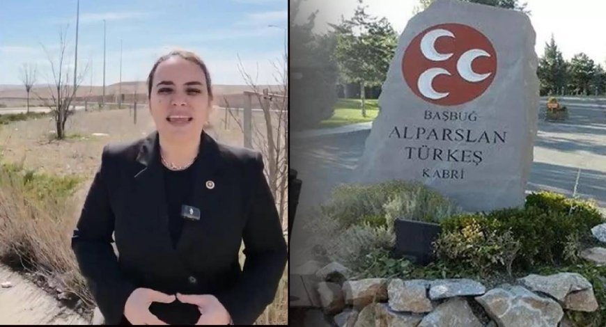 Ayyüce Türkeş’in babası Alparslan Türkeş’in mezarına ziyaretine engel: “Koruma polisim gözümün önünde dövüldü”