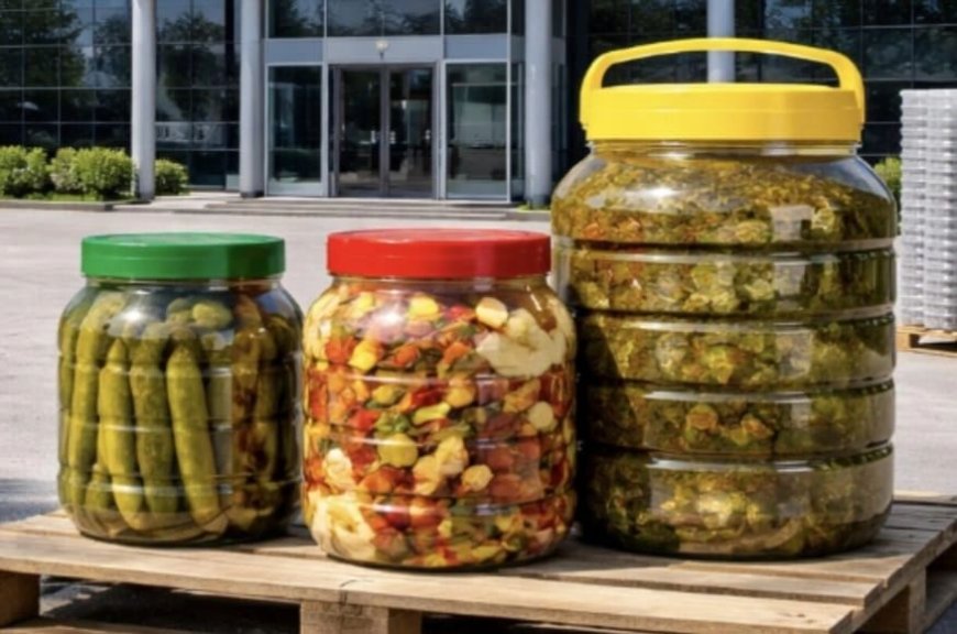 İzmir’de NAM-PET’ten ihracata uygun plastik kavanoz üretimi