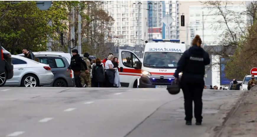 Police flee leaving child behind during deadly Kyiv shooting
