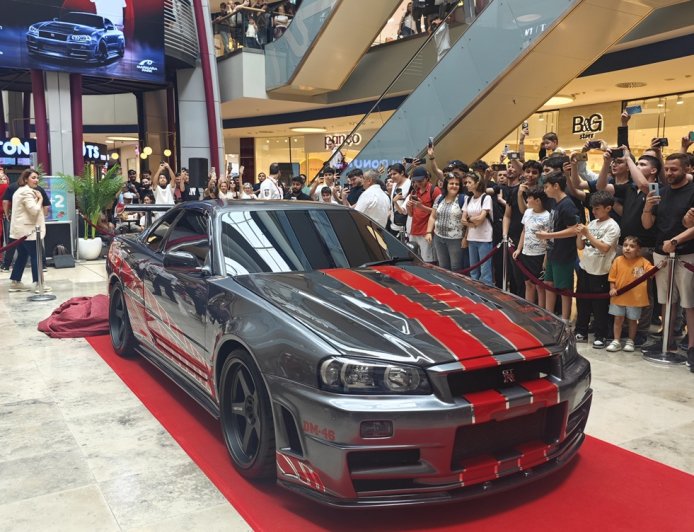 Doğukan Manço’nun GTR R34 projesi Marmara Park AVM’de sergileniyor