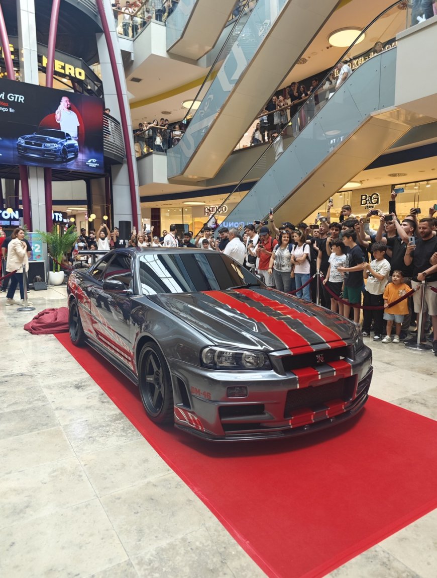 Doğukan Manço’nun GTR R34 projesi Marmara Park AVM’de sergileniyor